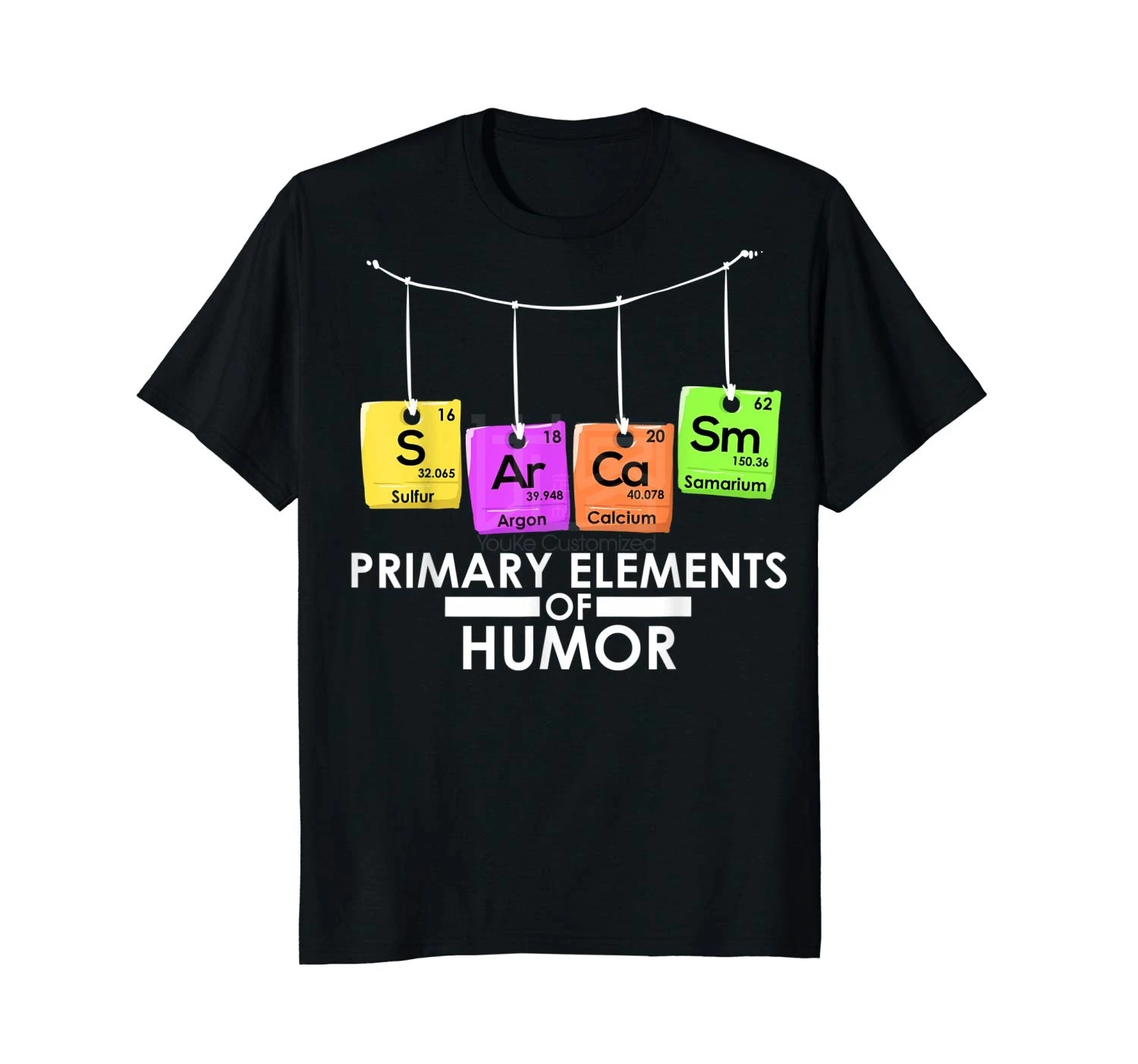 Классный Подарок Science Sarcasm S Ar Ca Sm основные элементы юмора для женщин с длинным