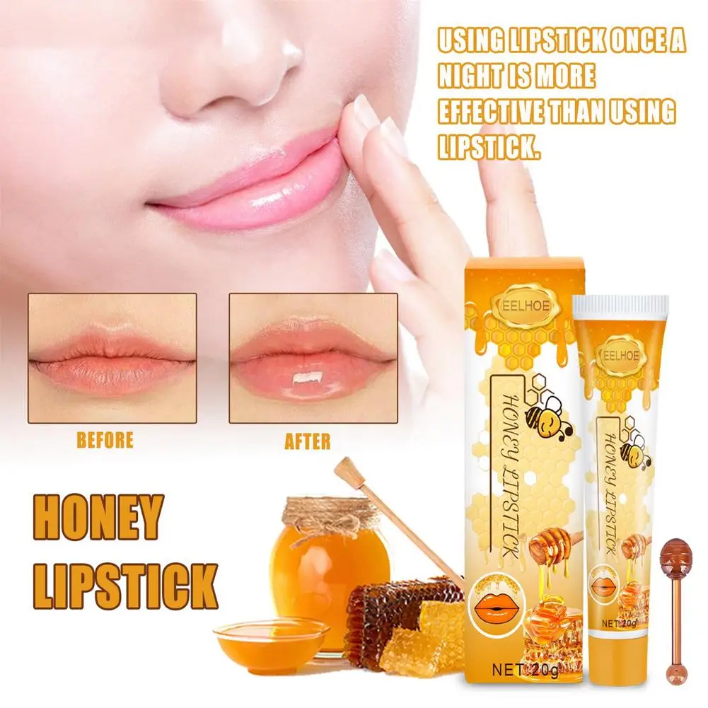 

Moisturizing Lip Gloss Fade Lip Lines Lip Balm Nourishing Anti-wrinkle Lip Care Anti-cracking Lip Oil Honey Sleeping Lip Care