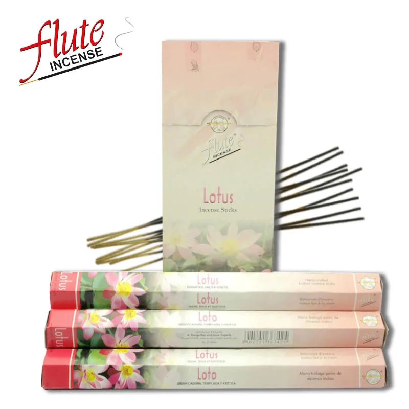 Lotus Флейта 120 палочки/коробка мульти-стиль индийский Ладан палочки Арома палочки окружающей среды ароматизатор цветной дым шалфея палочки - Аромат: Lotus