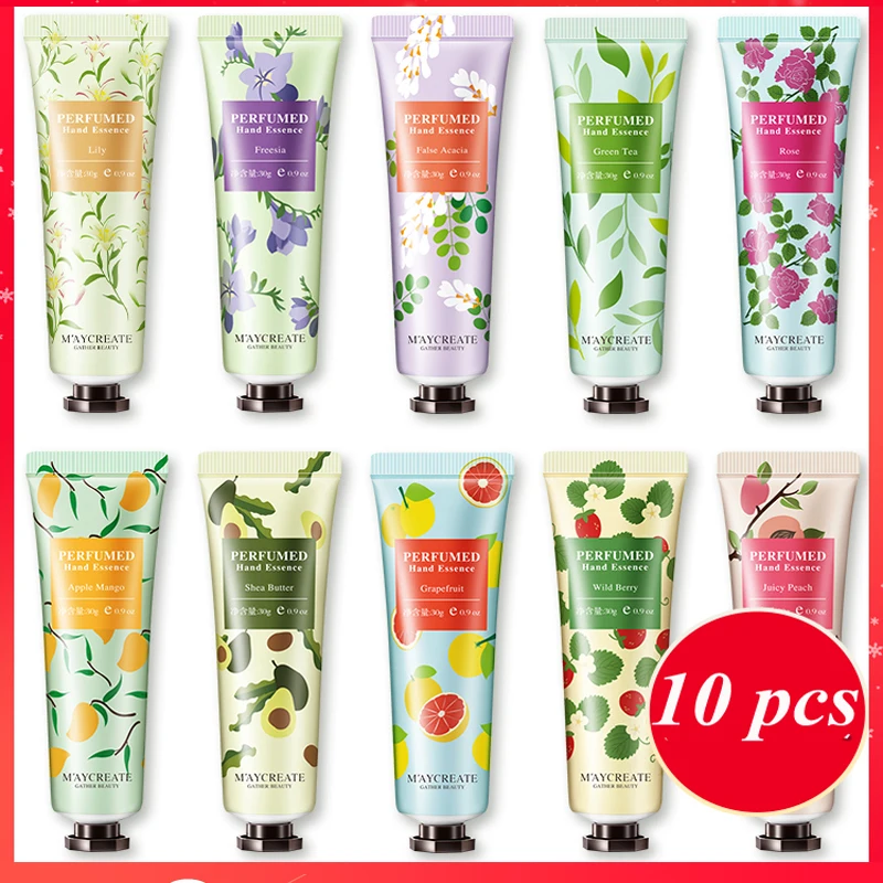 10 шт. увлажняющий растительный экстракт ароматизатор крем для рук массаж лосьон