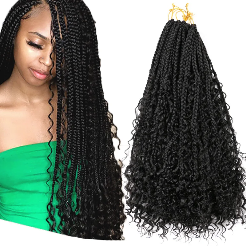 Длинные косички для богини с эффектом омбре синтетические удлинители волос в