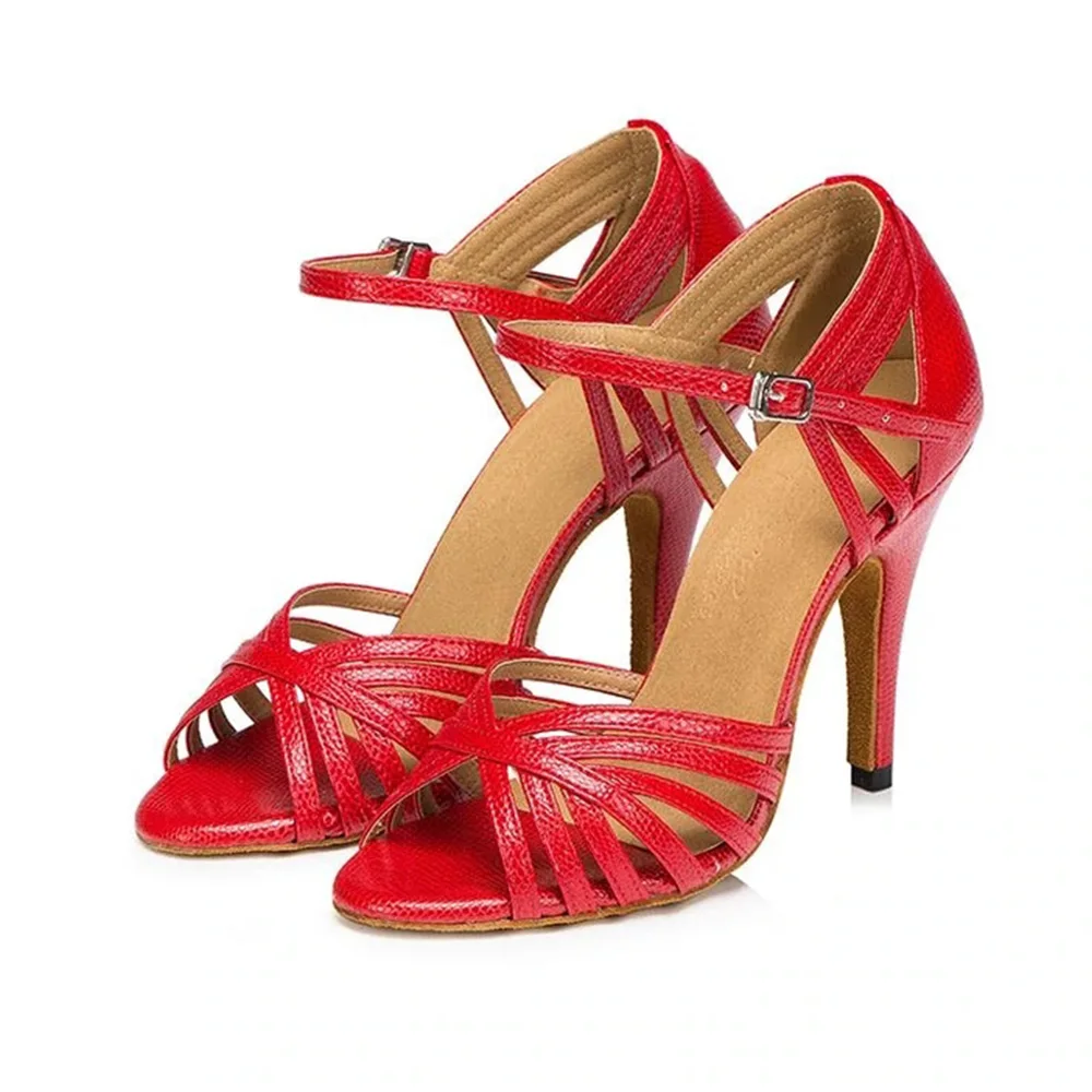 New Women's Latin Dance Shoes Ballroom Salsa Dance Shoes Tango Ladies Girls Comfortable Satin soft sole Dancing Shoes