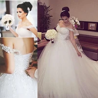 sweetheart mermaid bridal dress robe de mariage plus size off shoulder african beads sequins wedding bride reception gowns