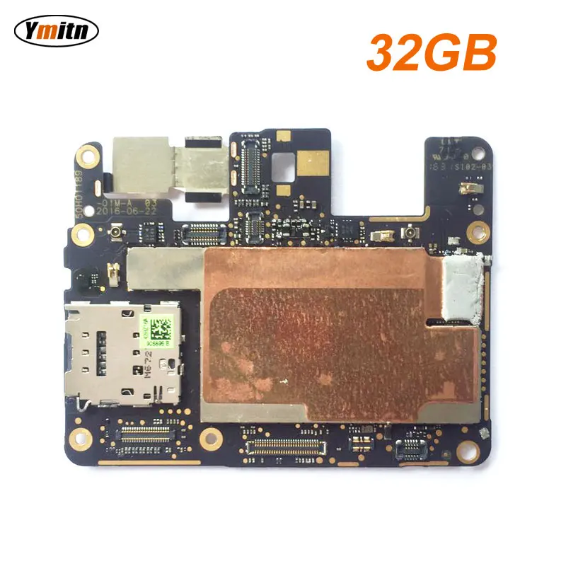 Ymitn Work Well Unlocked Mobile Electronic Panel Mainboard PCB Boards Motherboard Circuits Flex Cable For Google Pixel 32GB