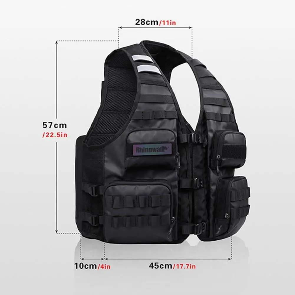 

Sports Vest Multi-functional Cycling Clothes Fishing Vest Motorcycle Reflective Vest Cycling Backpack Marathon Running Backpack