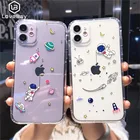 Чехол Lovebay для iPhone 13, 12, 11 Pro Max, XR, XS Max, X, 7, 8 Plus, 12 Mini, прозрачный, противоударный