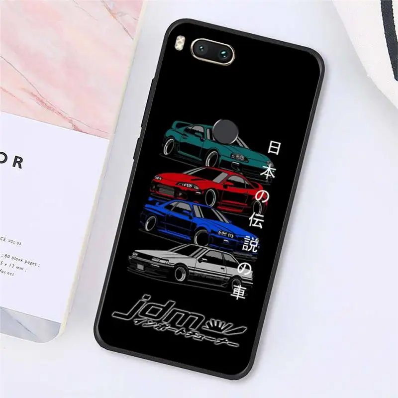 Чехол для Xiaomi Redmi note 7 8 9 t max 3 s 10 pro lite с изображением гоночной машины JDM | Мобильные