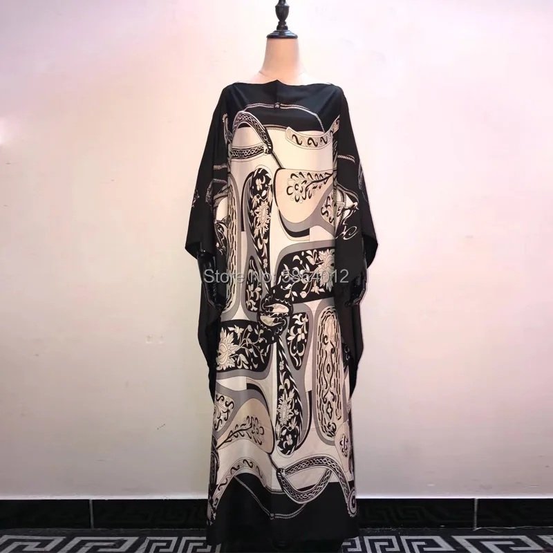 Женское платье с рукавом летучая мышь WINYI длинное вечернее свободного кроя макси