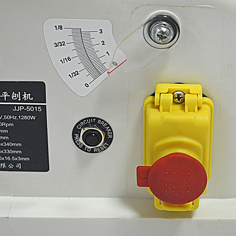 220 В 1280 Вт 1 шт. Домашний Настольный станок для строгания по дереву