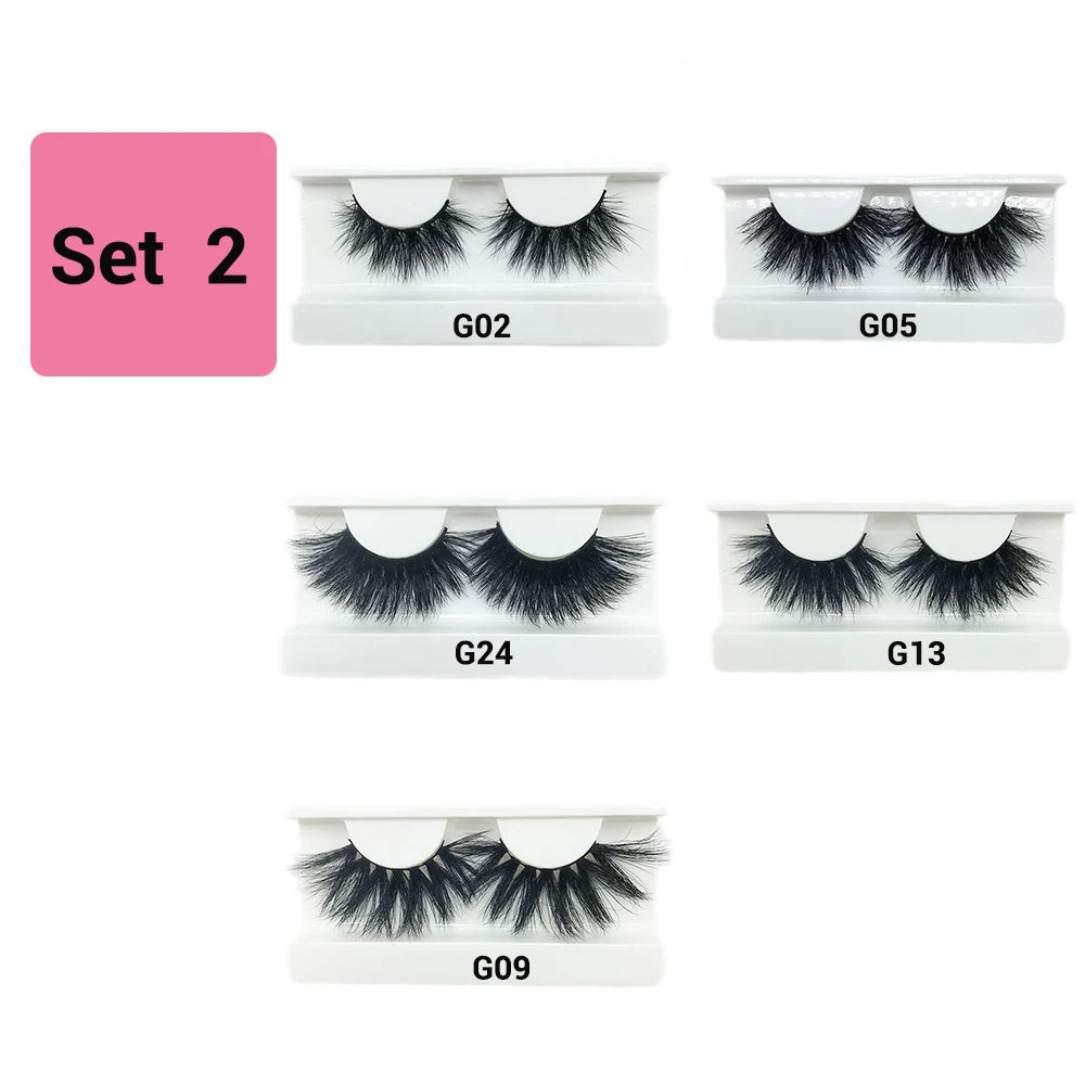 Норковые ресницы 6D 25 мм объемные Драматические Длинные Накладные упаковочная