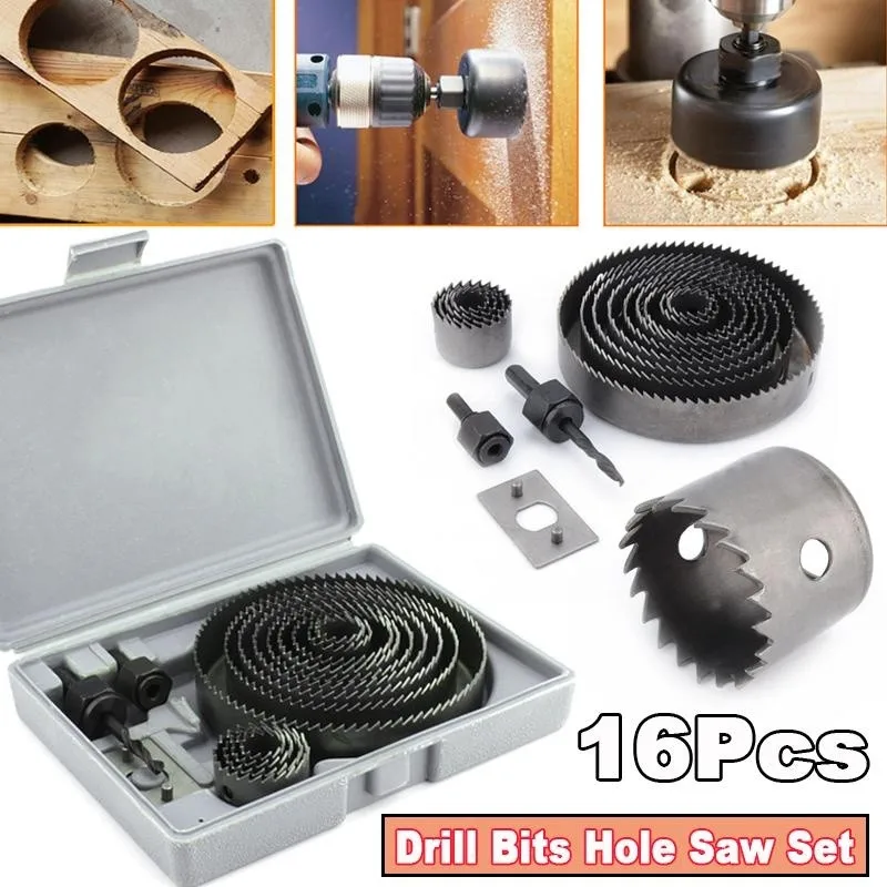 Набор отверстий TTLIFE 16 шт. набор сверл металлический круг шестигранный резак
