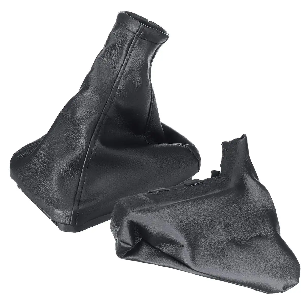 2 шт./компл. Кожаный Автомобильный ручник Шестерни гетры Пылезащитный чехол +