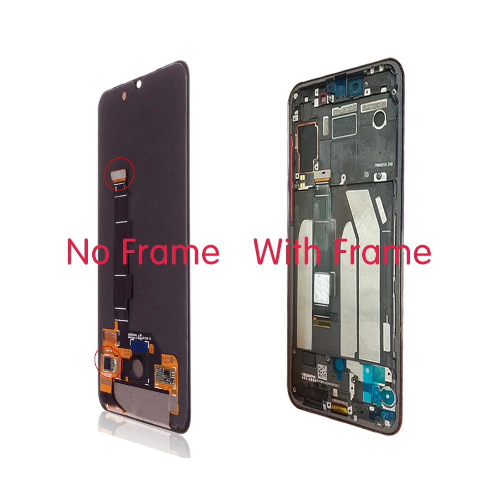 ORIGINAL For XIAOMI MI 9 SE LCD Touch Screen Digitizer Assembly For Xiaomi Mi9 SE Display with Fingerprint Frame Replacement 9Se