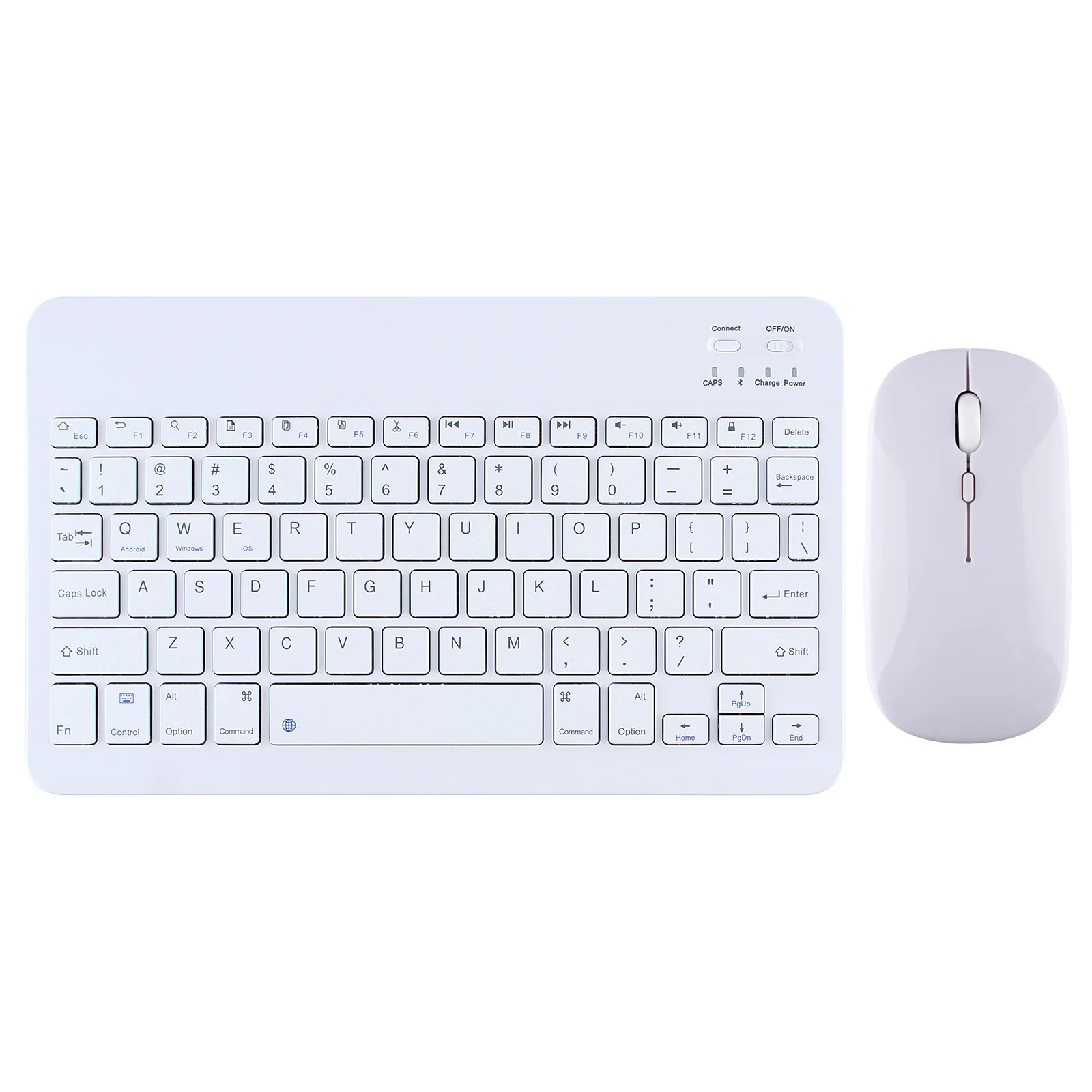 for ipad air pro bluetooth wireless keyboard and mouse hebrew spanish french korean for android ios windows for phone tablet free global shipping