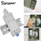 Лоток для DIN-рейки SONOFF DR с 4 винтами для базовых коммутаторов RF  TH10  TH16  POW