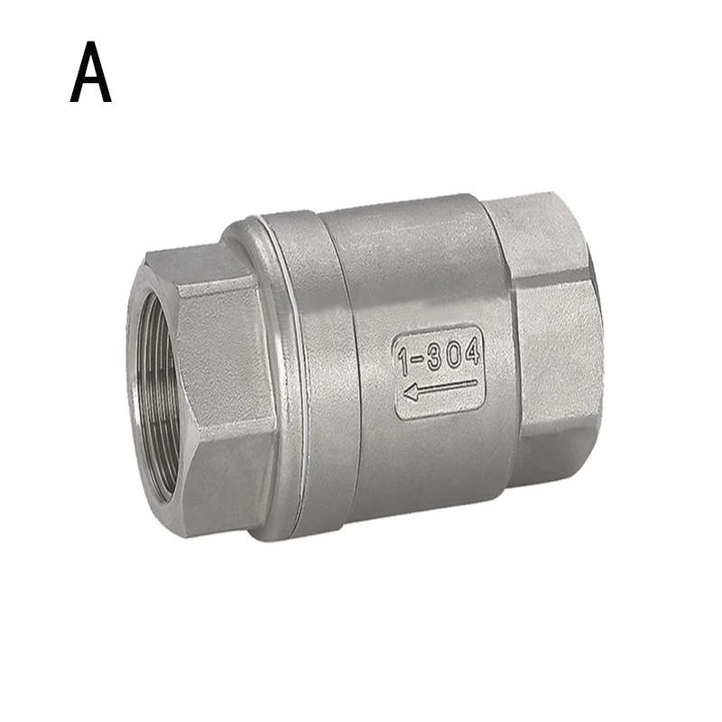 Линейный пружинный обратный клапан Женский невозвратный односторонний 2 шт.