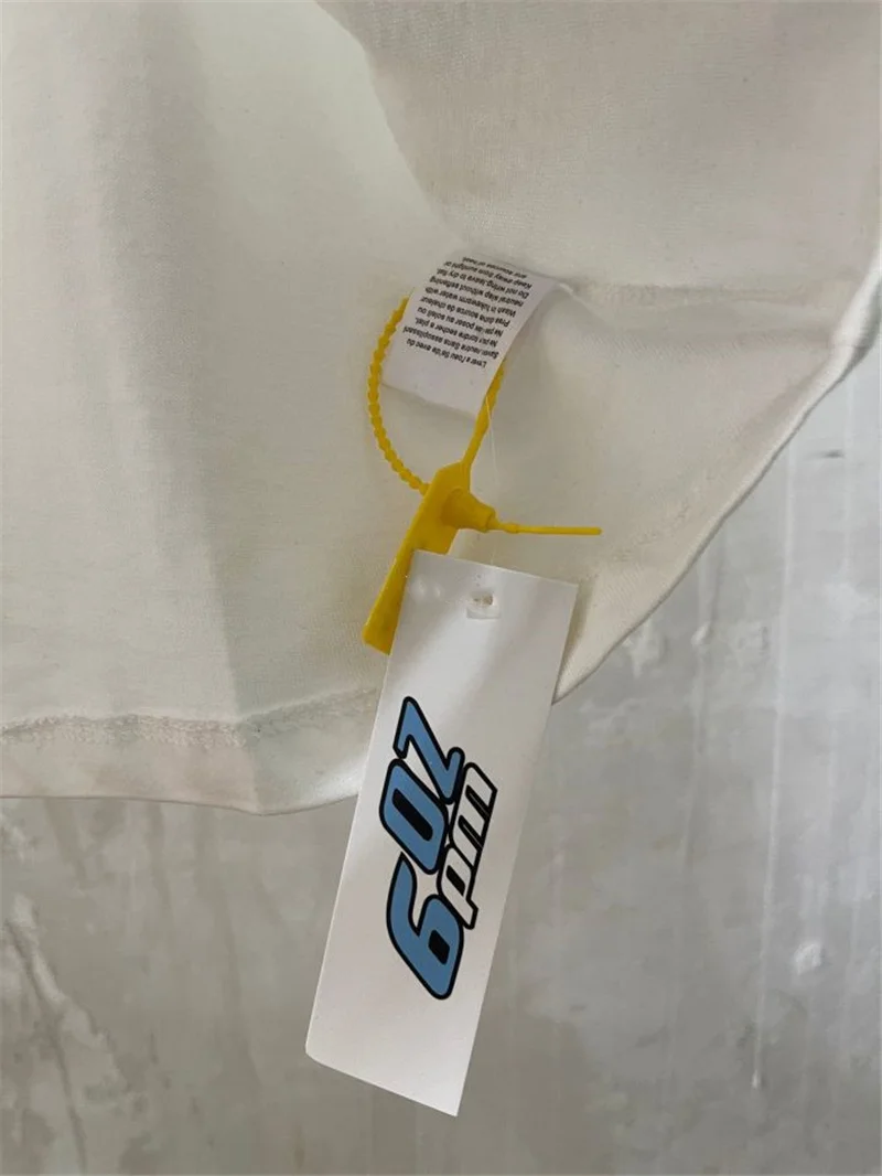 

Oversized 6PM 6PMSEASON T-shirt Men Women 1:1 Best Quality T Shirt Heavy Fabric Color Logo Letter Printing Tops Tee