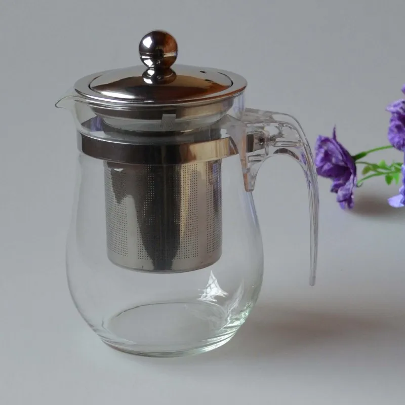 Чай кастрюли термостойкие Стекло горшок Infuser китайский чайный набор кунг-фу