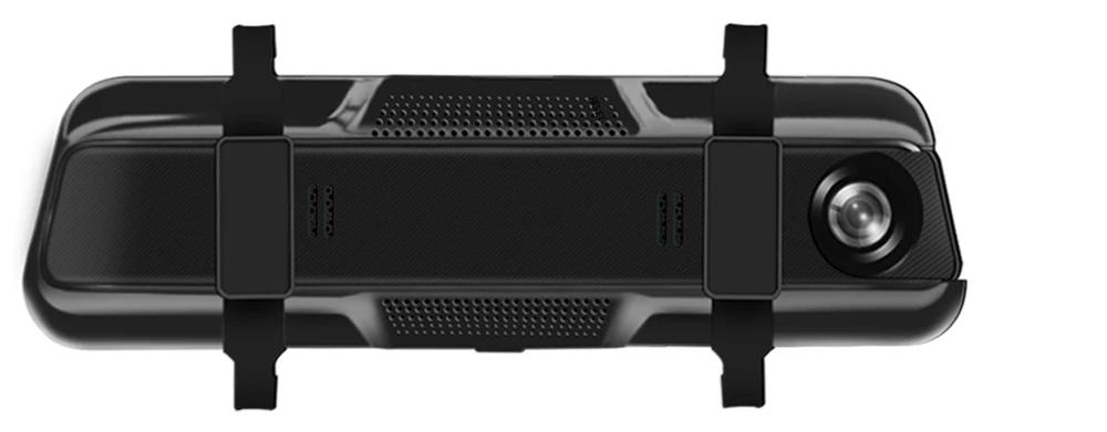 Dash Cam поток зеркало заднего вида автомобиля Dvr зеркало Dash камера двойная камера для автомобиля Full Hd привод рекордер ночного видения 10〞сенсорный экран