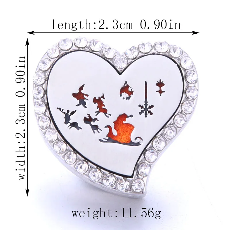 Новое ожерелье Aroma с кулоном-диффузором Heart парфюм для Подвески Медальоны