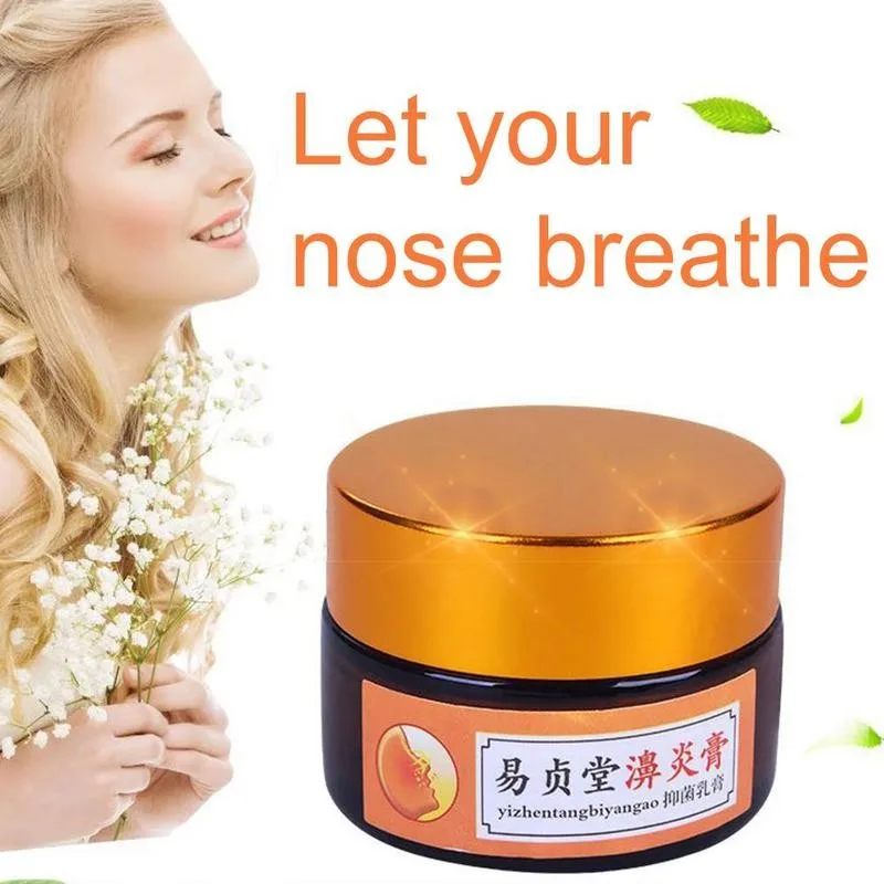

20g Rhinitis Sinusitis Cream Nasal Ointment Antibacterial Relieve Itching Sneezing Nasal Congestion Antipruritic Ointment
