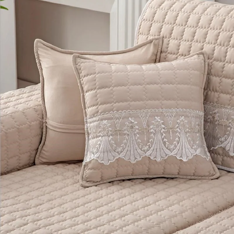 Хлопковый однотонный кожаный кружевной Детский коврик для домашних животных