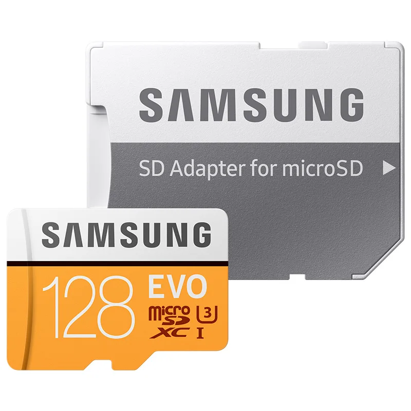 SAMSUNG карта памяти Micro SD карты 32 ГБ 64 128G tf SDHC/SDXC Max 95 м/с EVO объемом Гб или 128 C10 TF Транс