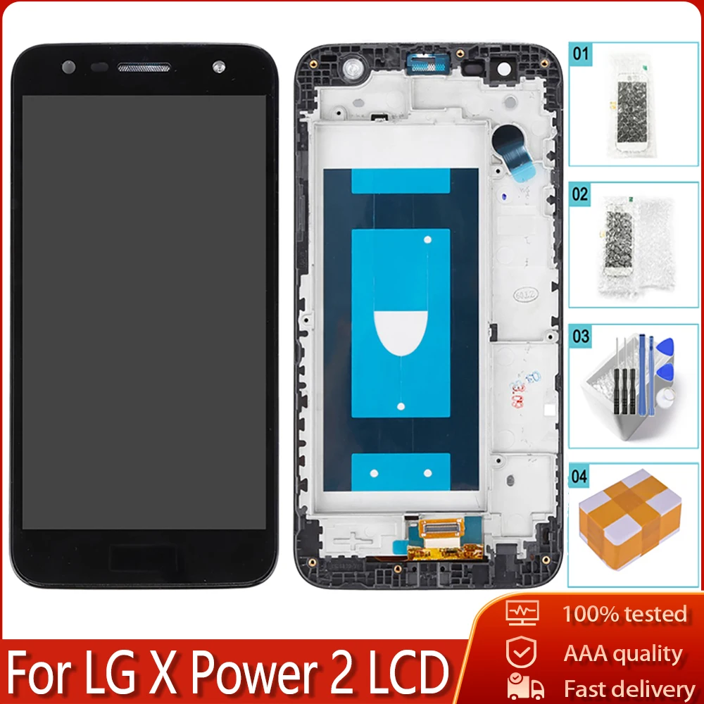 Оригинальный ЖК-модуль для LG X Power 2 M320 ЖК-дисплей с сенсорным экраном 5 дюйма