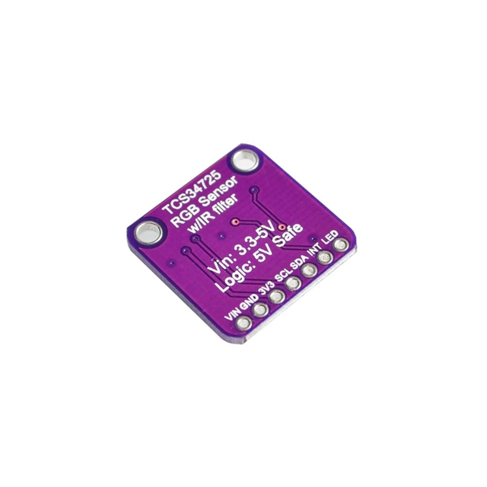 Модуль платы разработки цветного датчика RGB 34725 TCS34725 1 шт. | Электронные компоненты