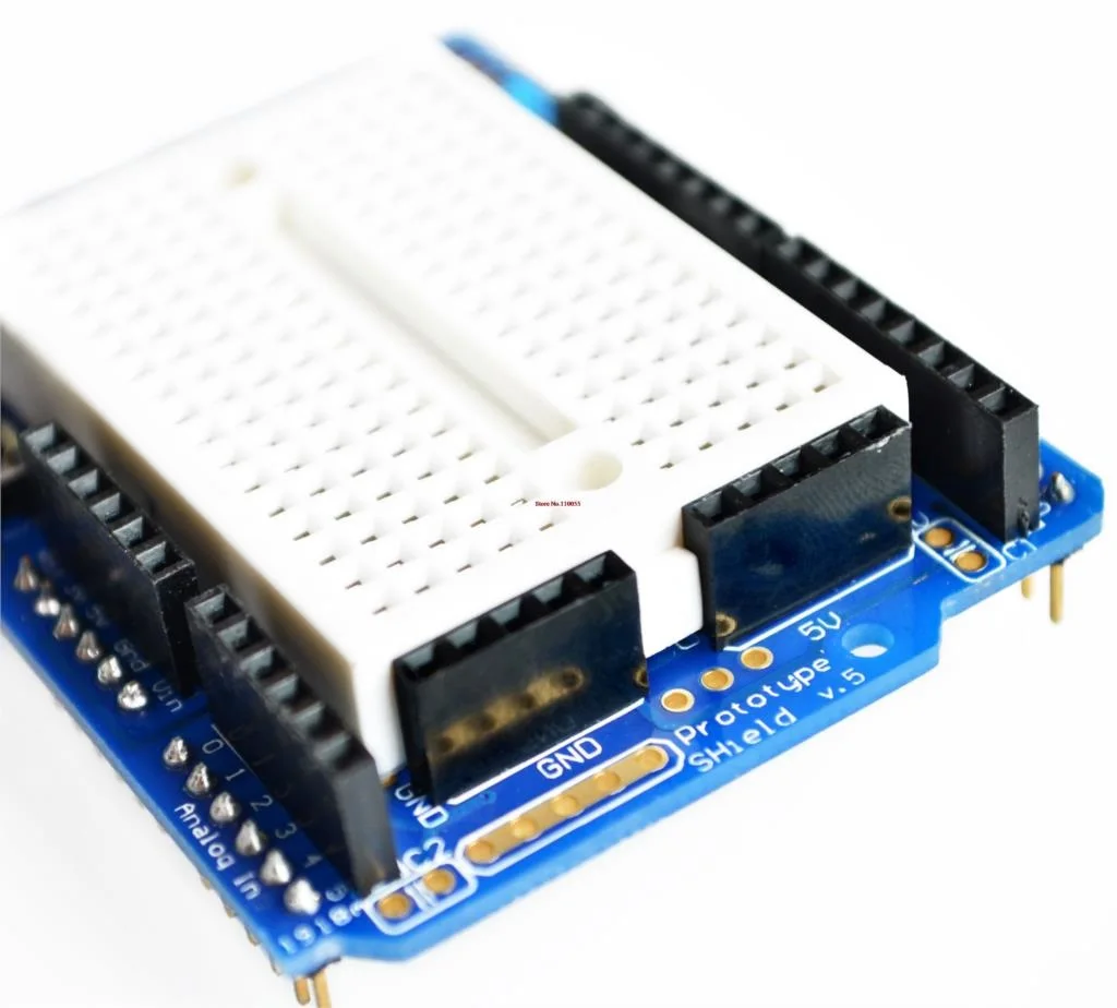 Плата расширения простая robot】 UNO Proto Shield прототип с мини-макетной платой SYB-170 для