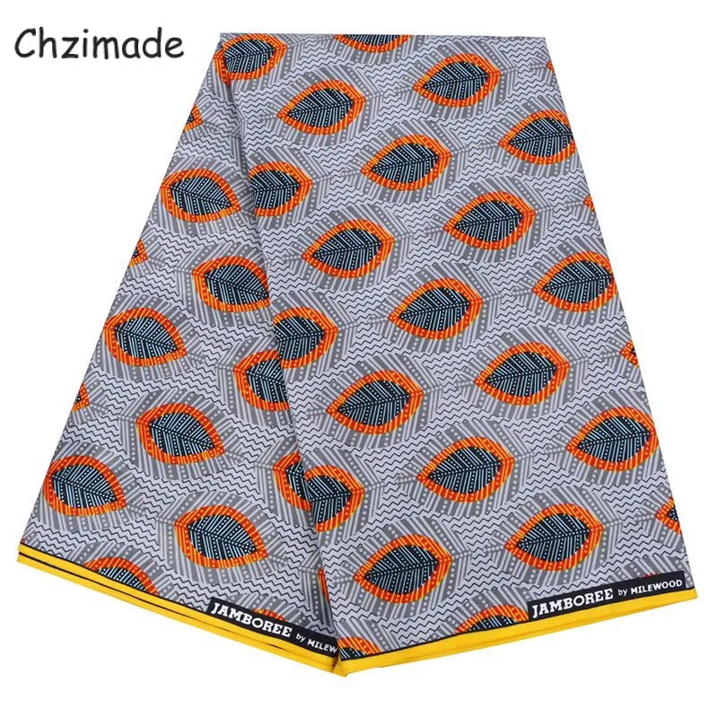 Африканская настоящая восковая ткань Chzimade 1 ярд Анкара 100% полиэстер нигерийский