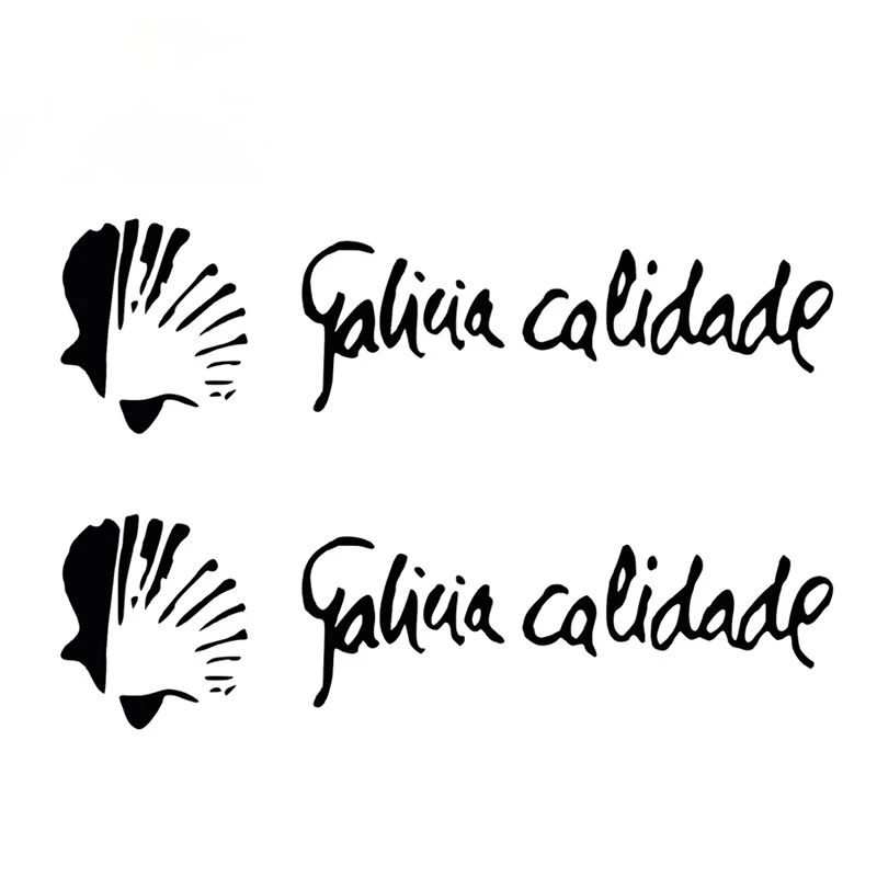 

2x Pegatinas Car Sticker Vinilo Galicia Calidade Pegatina Waterproof Car Styling Pvc,20cm*10cm