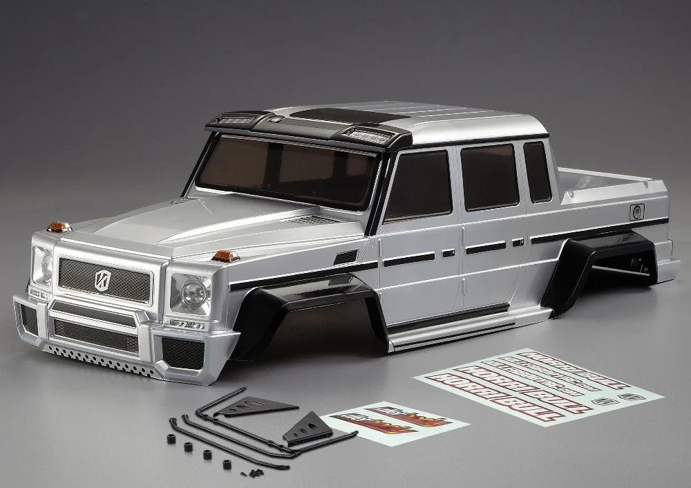 Killerbody 1:10 RC Гусеничный прозрачный/окрашенная версия автомобиля Horri-bull с колесной базой 313 подходит для осевого шасси