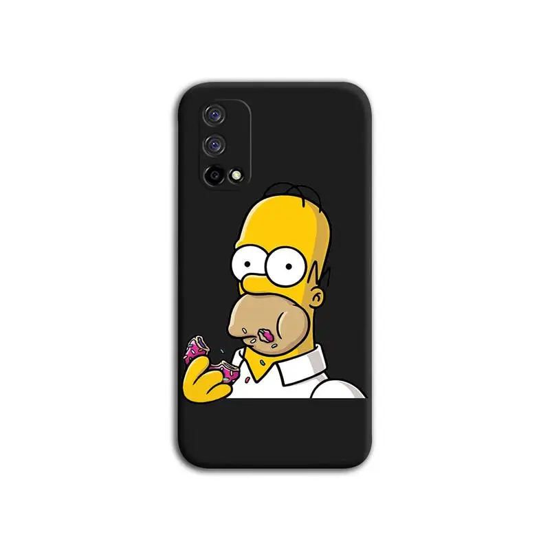 

Funny Homer J.Simpson Cartoon Phone Case For OPPO Realme 6 Pro C3 5 Pro C2 RENO2-Z A11X XT