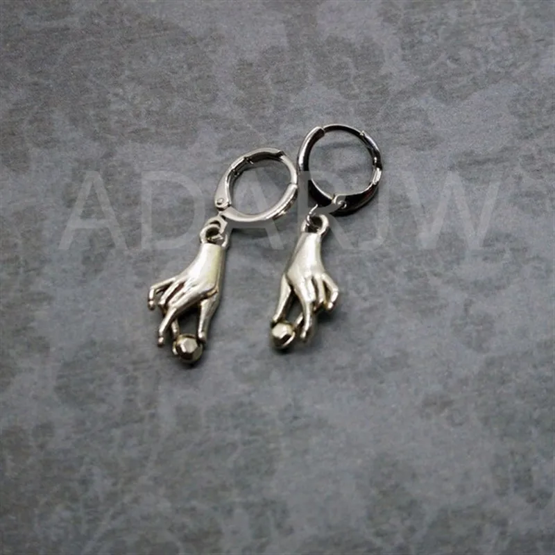 Викторианские серьги подвески эдвардиан готический хугги волшебное ювелирное