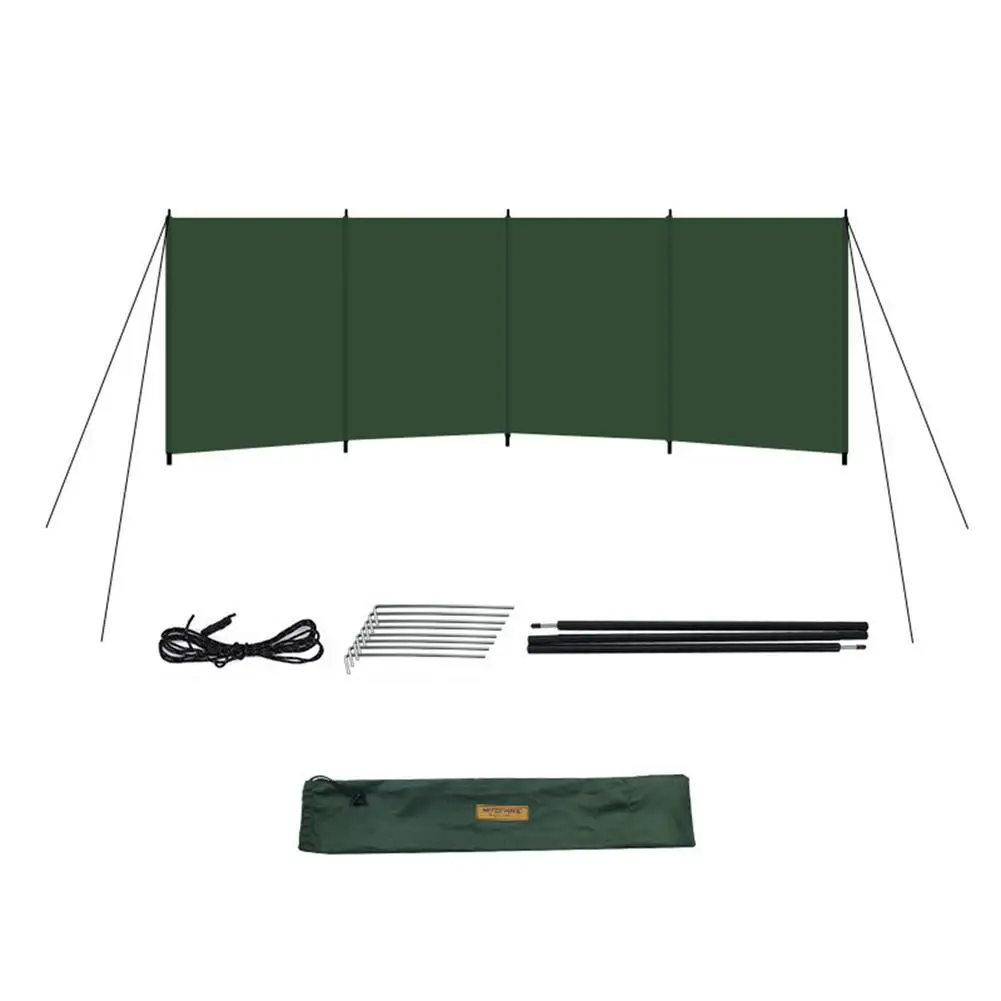 

Camping Tent Tarp Wind Shield TC Cotton Portable Outdoor Beach Picnic BBQ Windbreak Stable Array Screen Camping Equipment