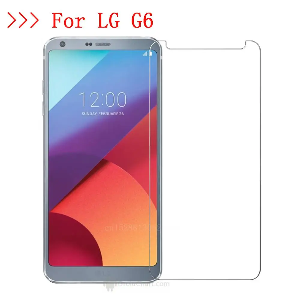 Закаленное стекло премиум класса 9H для LG G6 Plus 5 7 дюйма защита экрана усиленная