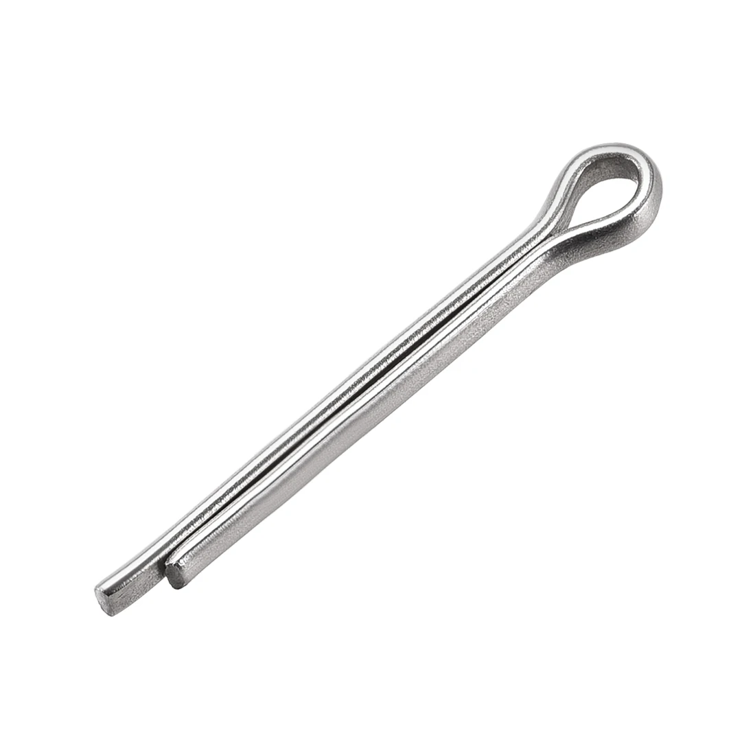 

uxcell 90Pcs Split Cotter Pin - 2.7mm x 25mm 304 Stainless Steel 2-Prongs Silver Tone for Secure Clevis Pins,Castle Nuts