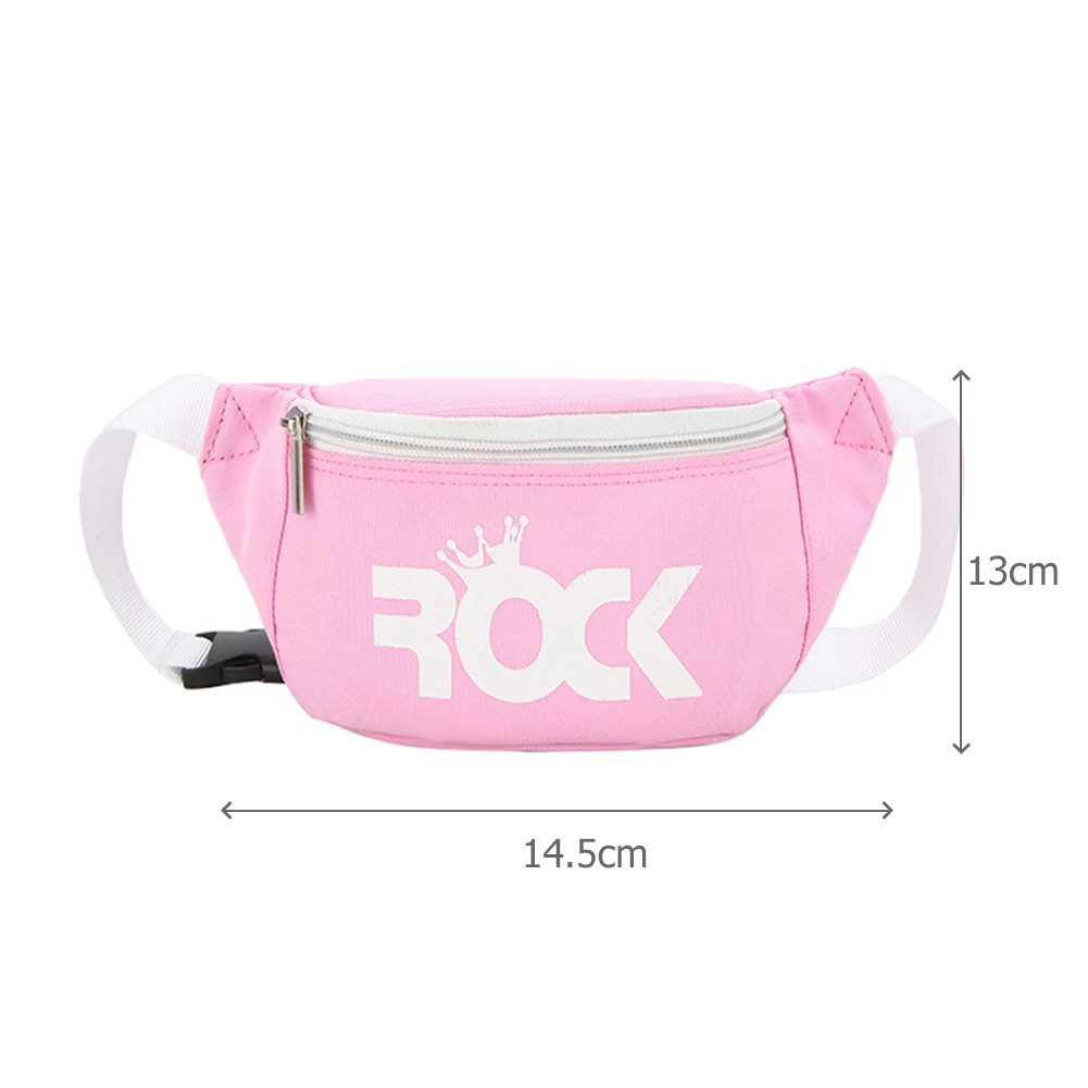 Детская поясная сумка для маленьких девочек детская модная однотонная нагрудная