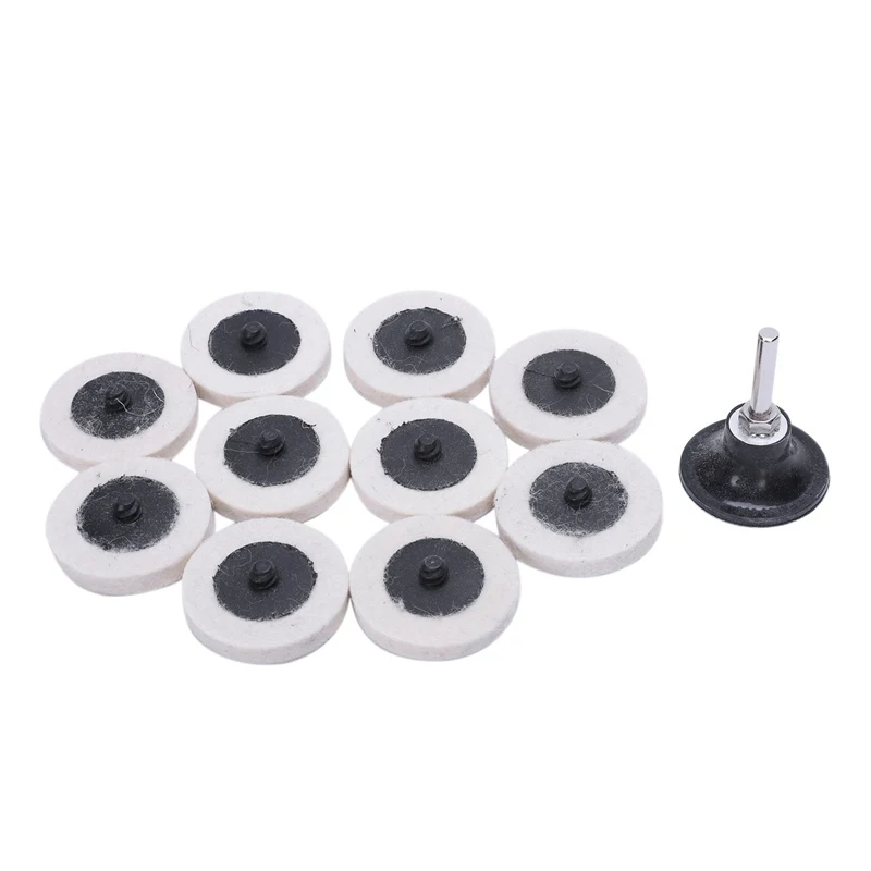 Лидер продаж 10 + 1 кронштейн 2 дюйма сжатия шерстяной войлочный диск из шерсти с