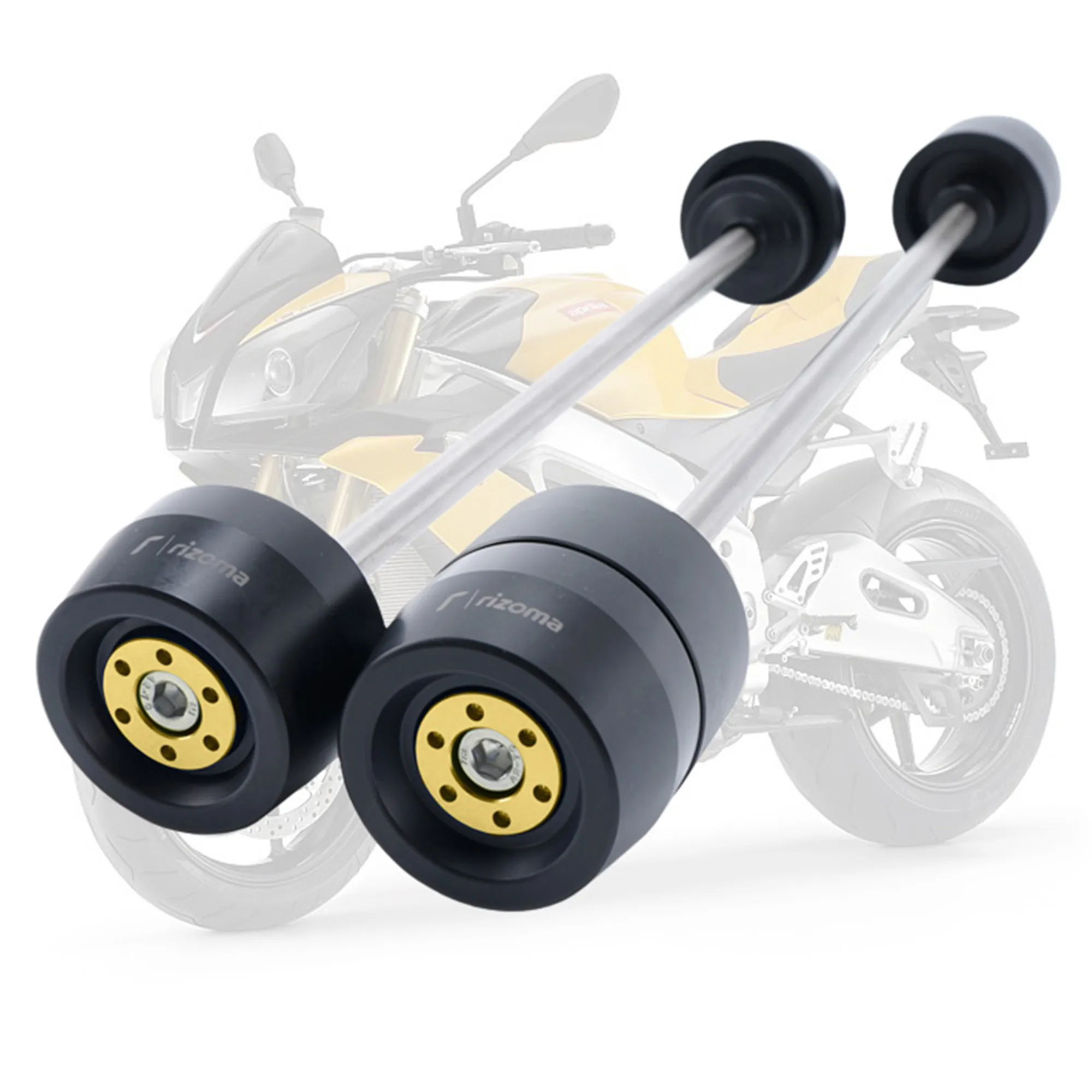 Передняя и задняя мотоциклетная ползунки для защиты колес Aprilia RSV4 R RR RF Tuono V4 2009