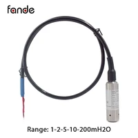 fandesensor water level probe 4 20ma 1 500m h2o stainless steel 316l diaphragm ip68 for water gas oil liquid
