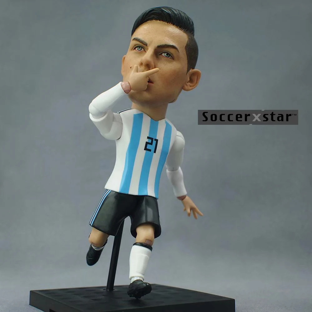 Куклы высотой 12 см SoccerX 21 # DYBALA 5 дюймовая Статуэтка из смолы|Куклы| |