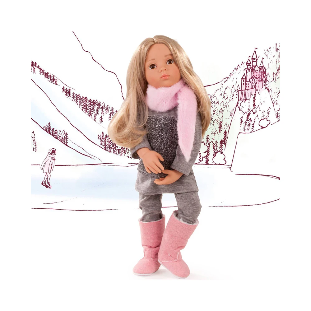 Кукла Gotz Эмили на зимней прогулке 50 см | Игрушки и хобби