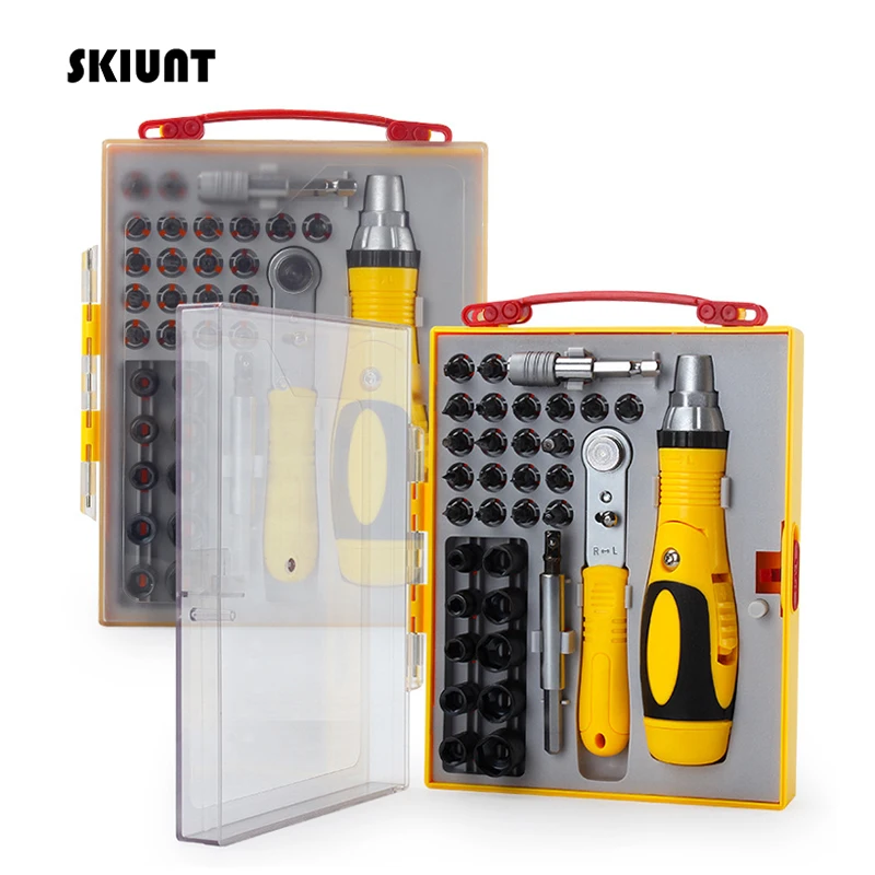 Набор отверток с трещоткой регулируемых головок 36 шт. | Инструменты