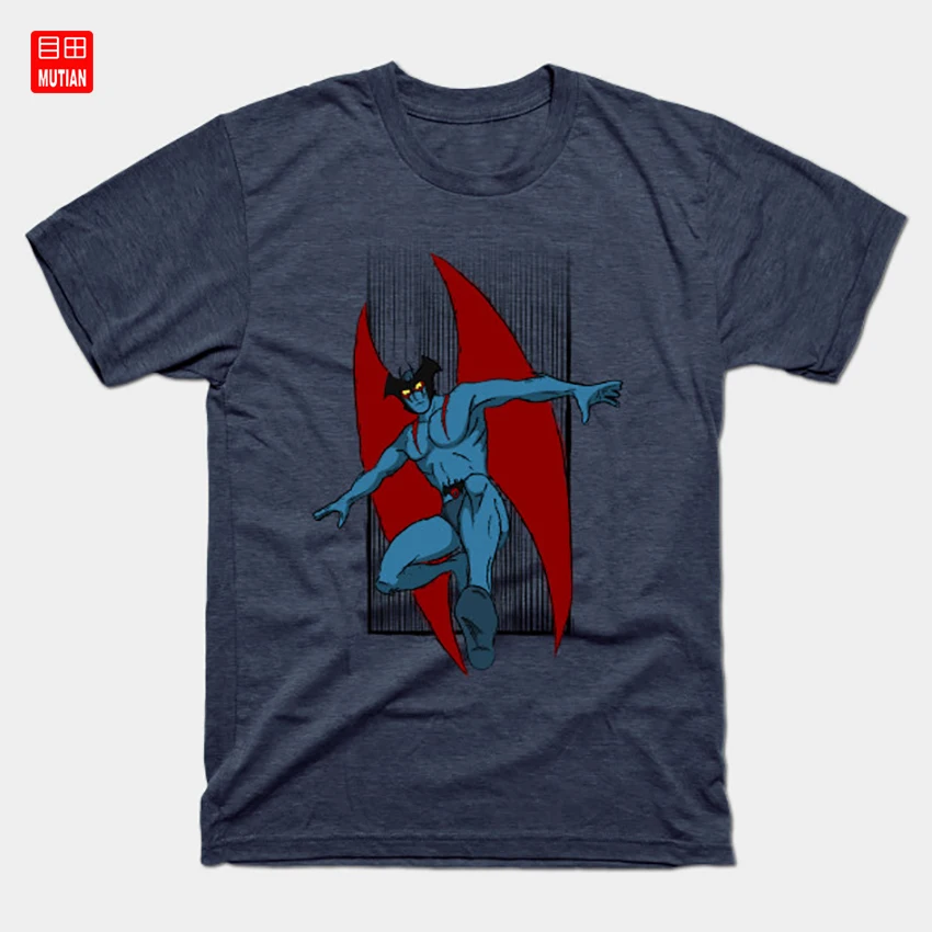 Devilman T-Shirt Anime Manga Japanese Devil Comic Demon Retro Vintage | Мужская одежда
