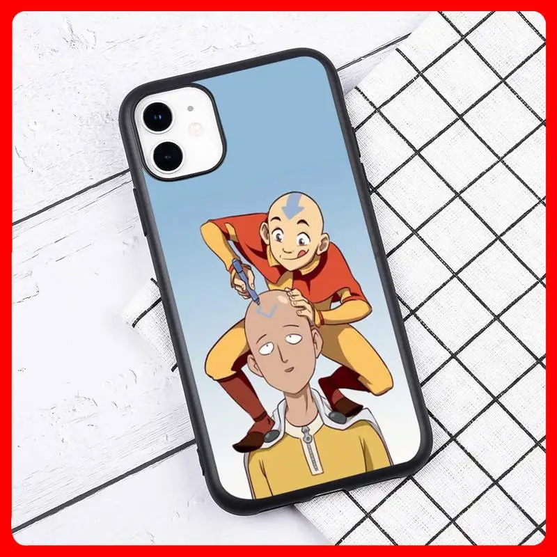

One-Punch Anime Phone Case For BLACK-Iphone 5s Se 6 6s 7 8 11 12 X Xs Pro Plus Mini Max Fundas Cover Fundas Cover