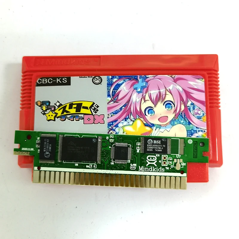 Карточка с Кирой звездой ночной DX Nes/FC для игровой приставки 60 Pin 8 Bit | Электроника
