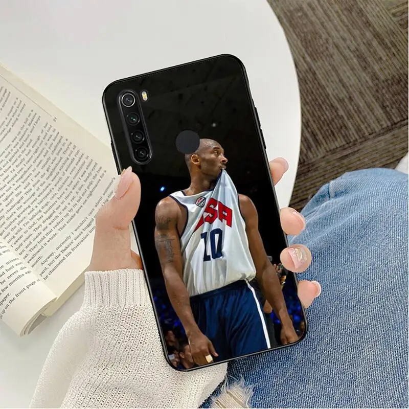 

Basketball Kobe Bryant Phone Case Phone Case For Redmi K20 Note 5 7 7a 6 8 Pro note 8T 9 Xiaomi Mi 8 9 SE