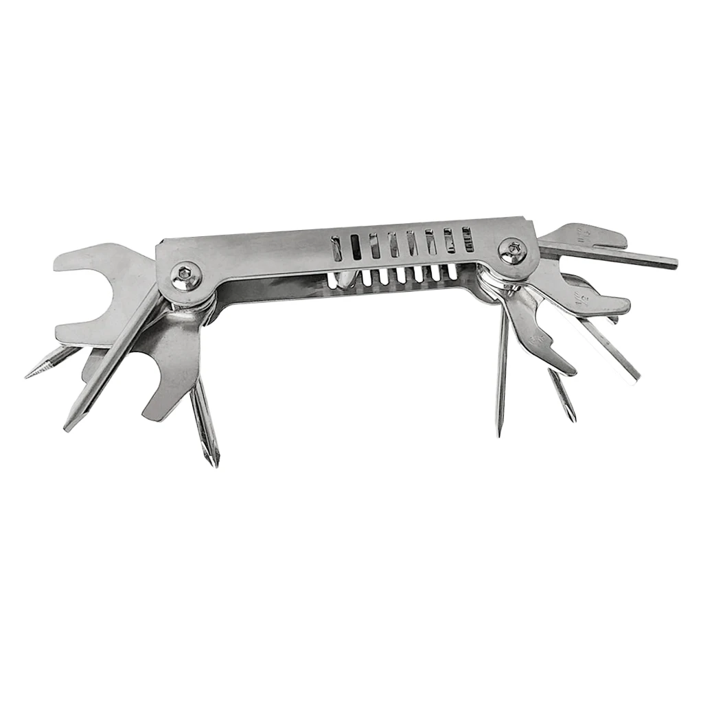 

11 in 1 Stainless Steel Multi-tool to Repair The Adjustment of The